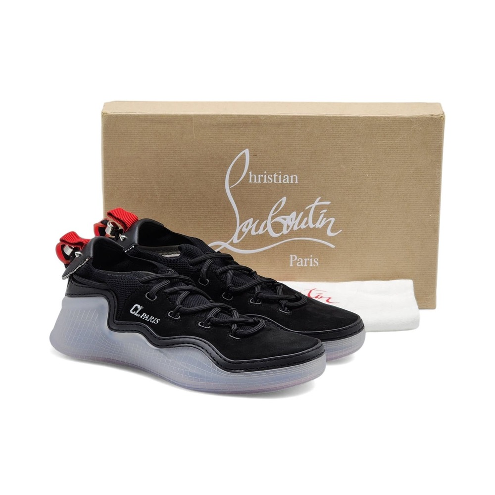 Christian Louboutin Arpoador Sneakers in Black 41 $995 - Picture 1 of 7